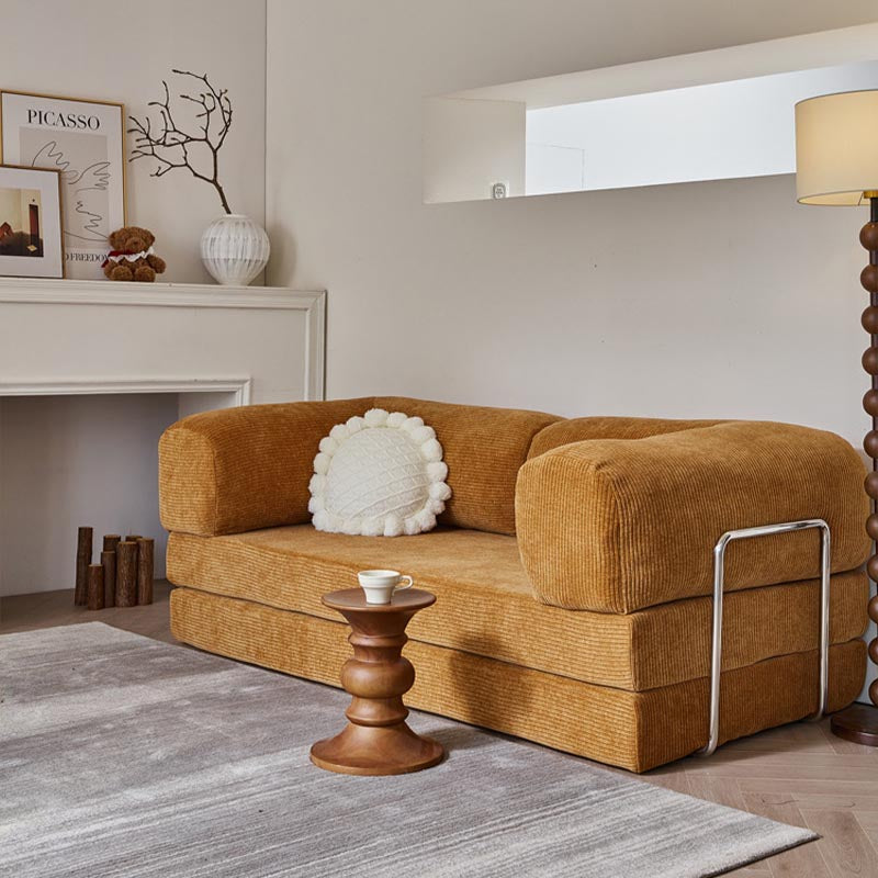 Lazy Folding Sofa Bed | Corduroy