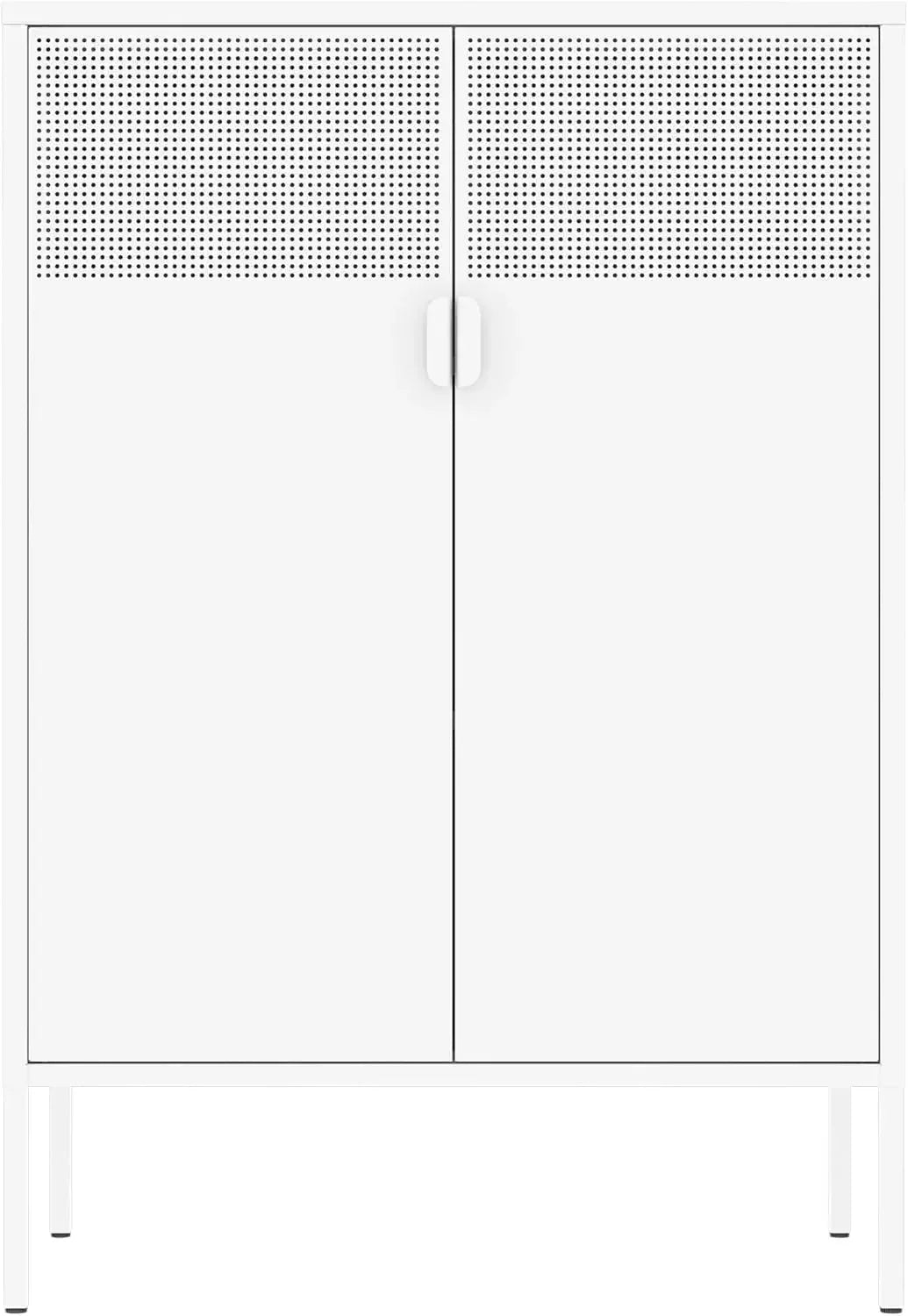 Metal storage cabinet
