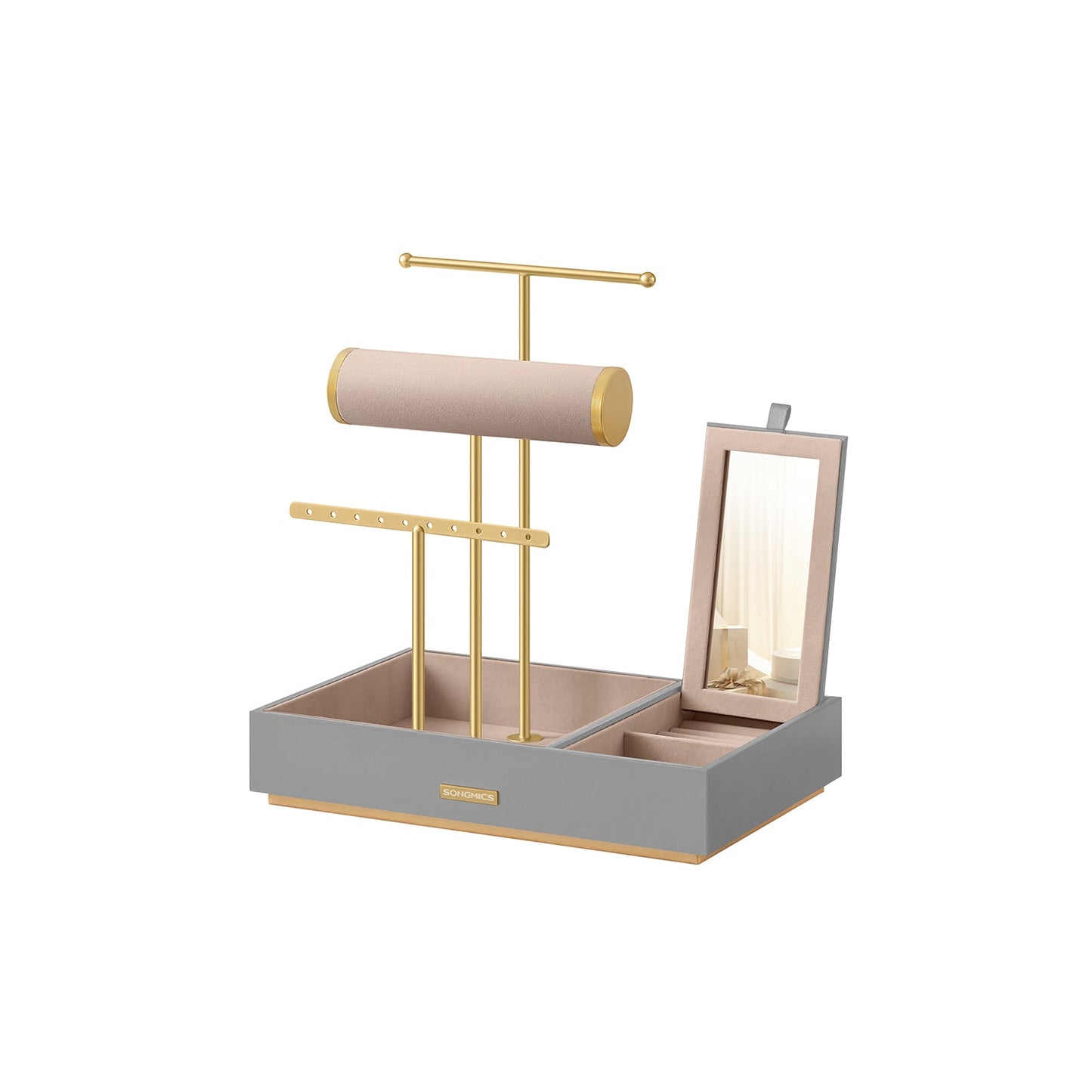 FURNMICS Jewelry Holder with Necklace Earring Bracelet Holder