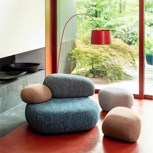 Pebble Sofa Italian Wabi-Sabi Style Creative Modular Rock Sofa