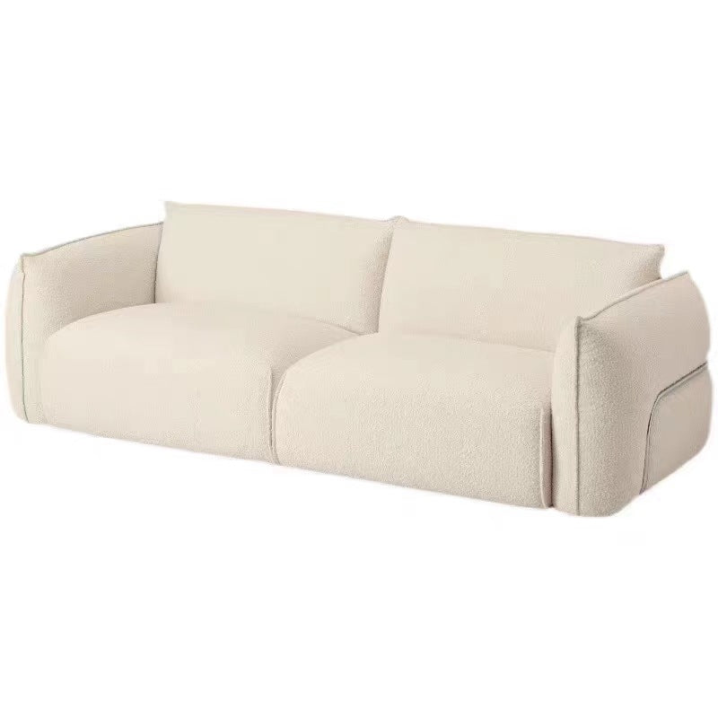 Italian Minimalist Modern Sofa Small Living Room Sherpa Couch