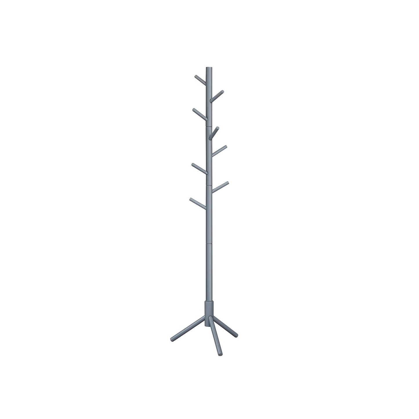 VASAGLE Freestanding Modern Coat Rack Tree with 8 Hooks for Entryway Hallway