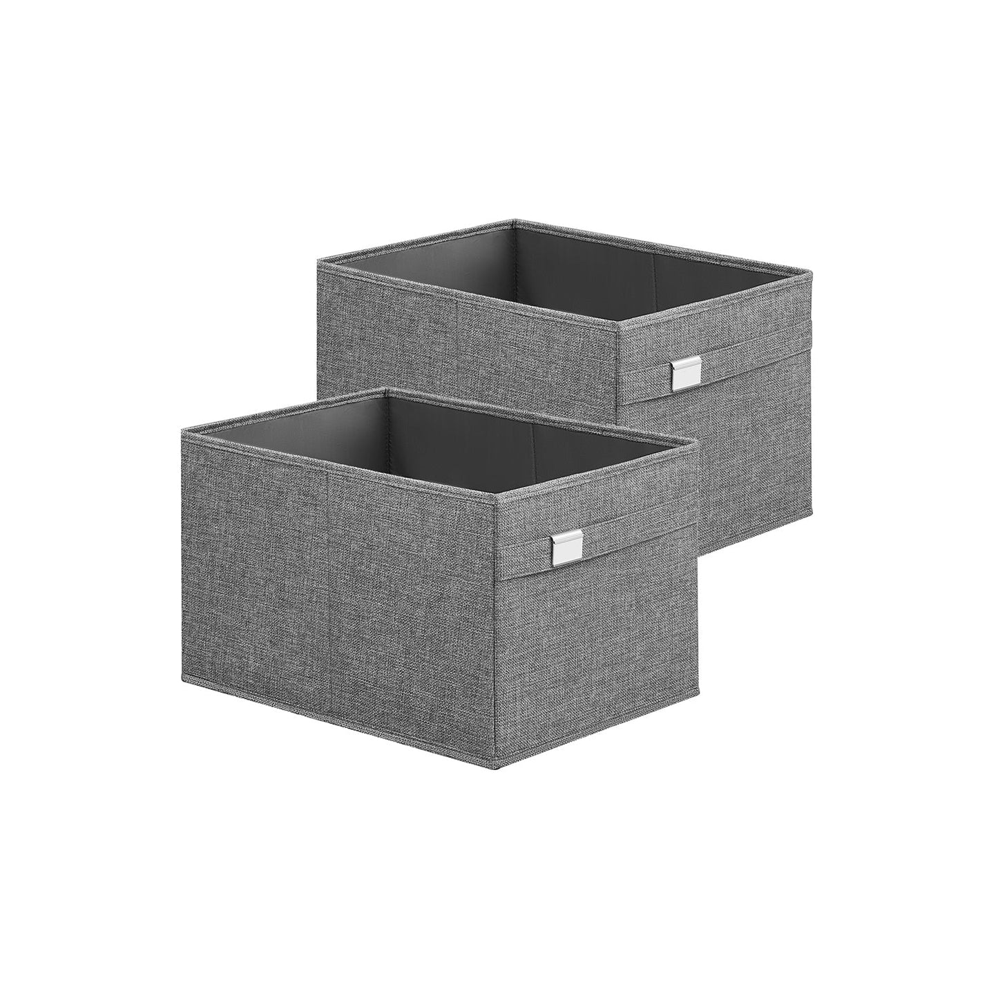 FURNMICS Set of 2 Storage Baskets with Double Handles