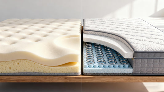 hybrid mattress vs memory foam