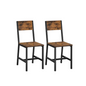 VASAGLE Industrial Dining Chairs Set: Modern Steel Frame, Multiple Colors & Packs