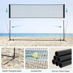 FURNMICS Black Badminton Net