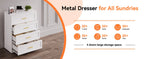 Metal chest of drawers