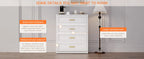 Metal chest of drawers
