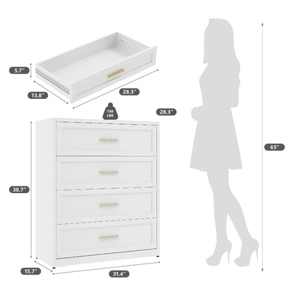 Metal chest of drawers