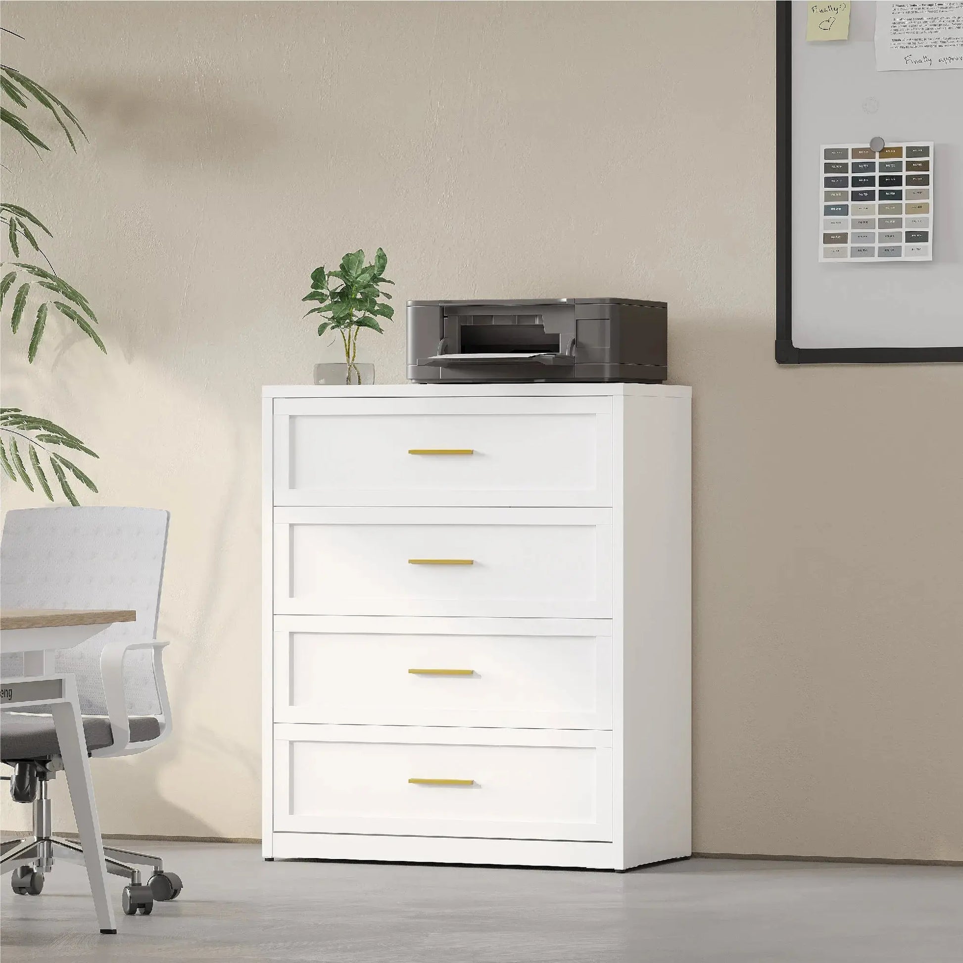 Metal chest of drawers