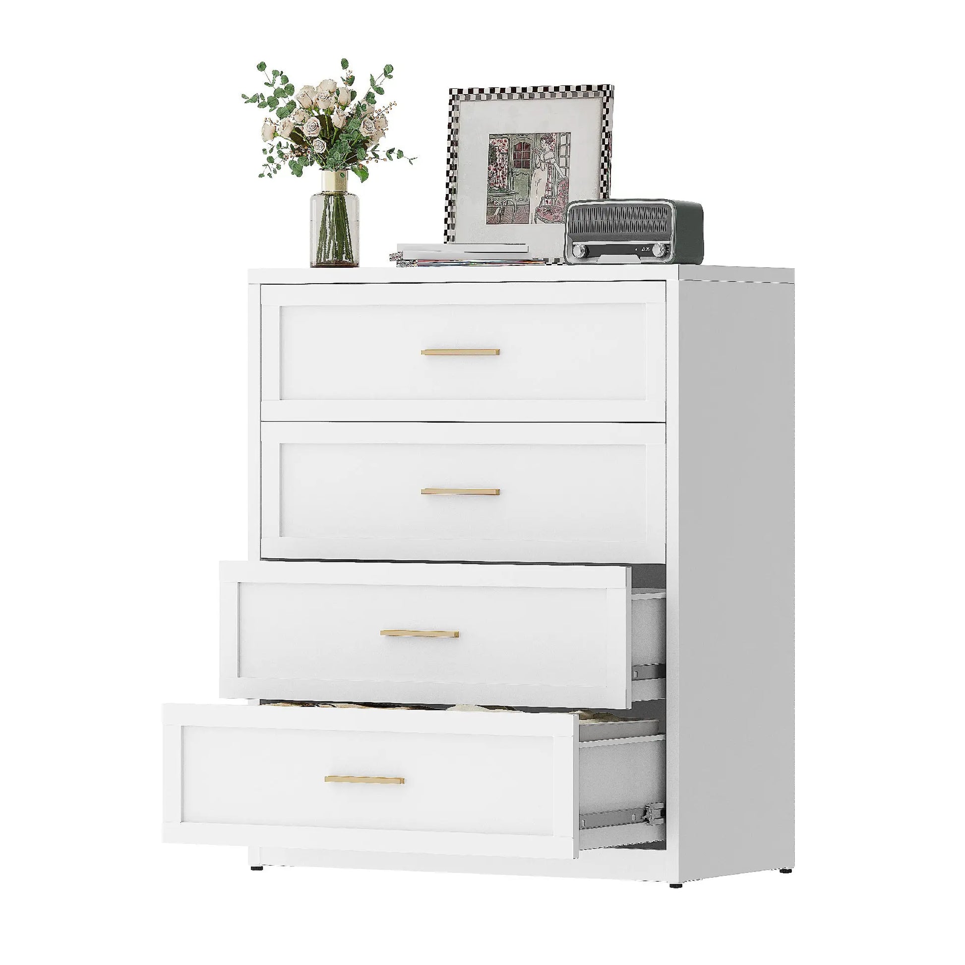 Metal chest of drawers