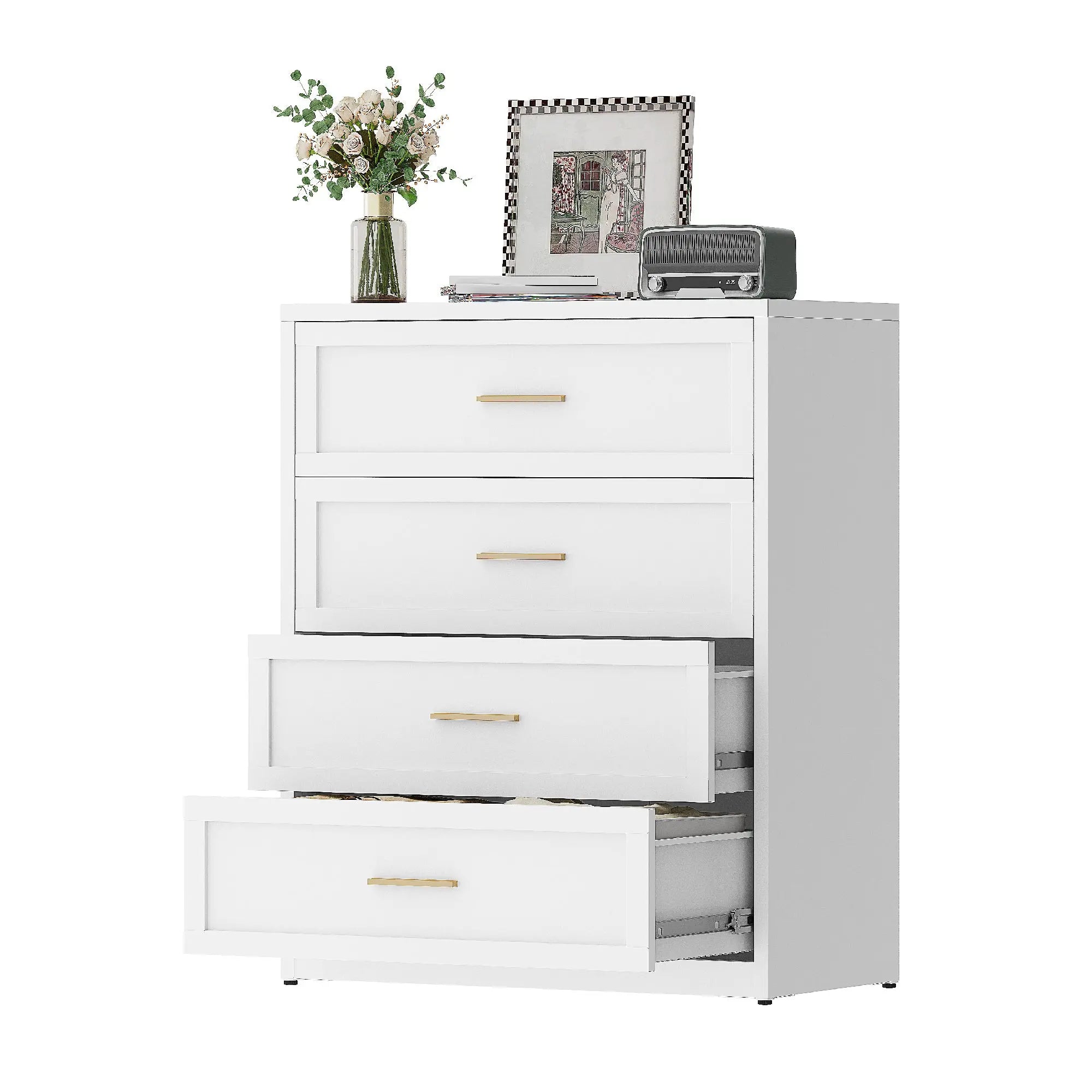 Metal chest of drawers