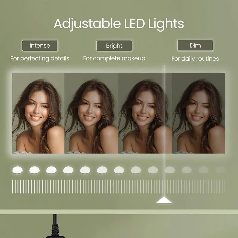LED light brightness