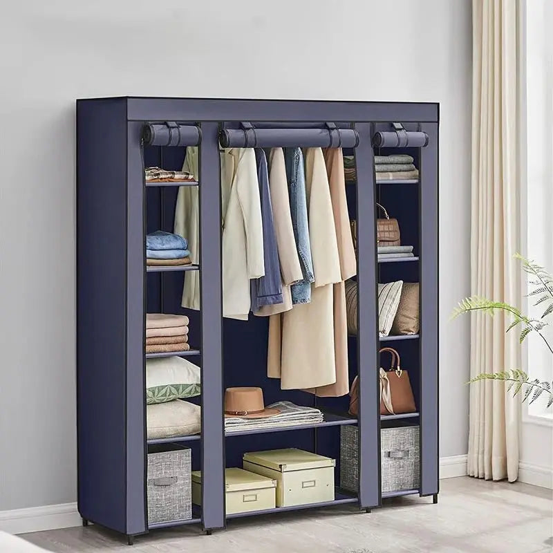 FURNMICS Portable Closet with Non-Woven Fabric Cover