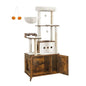 FURNMICS 66.9-Inch Cat Tower with Litter Box Enclosure