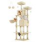 FURNMICS 81.1" Large Multi-Level Cat Tree with 13 Scratching Posts