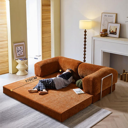 Lazy Folding Sofa Bed | Corduroy