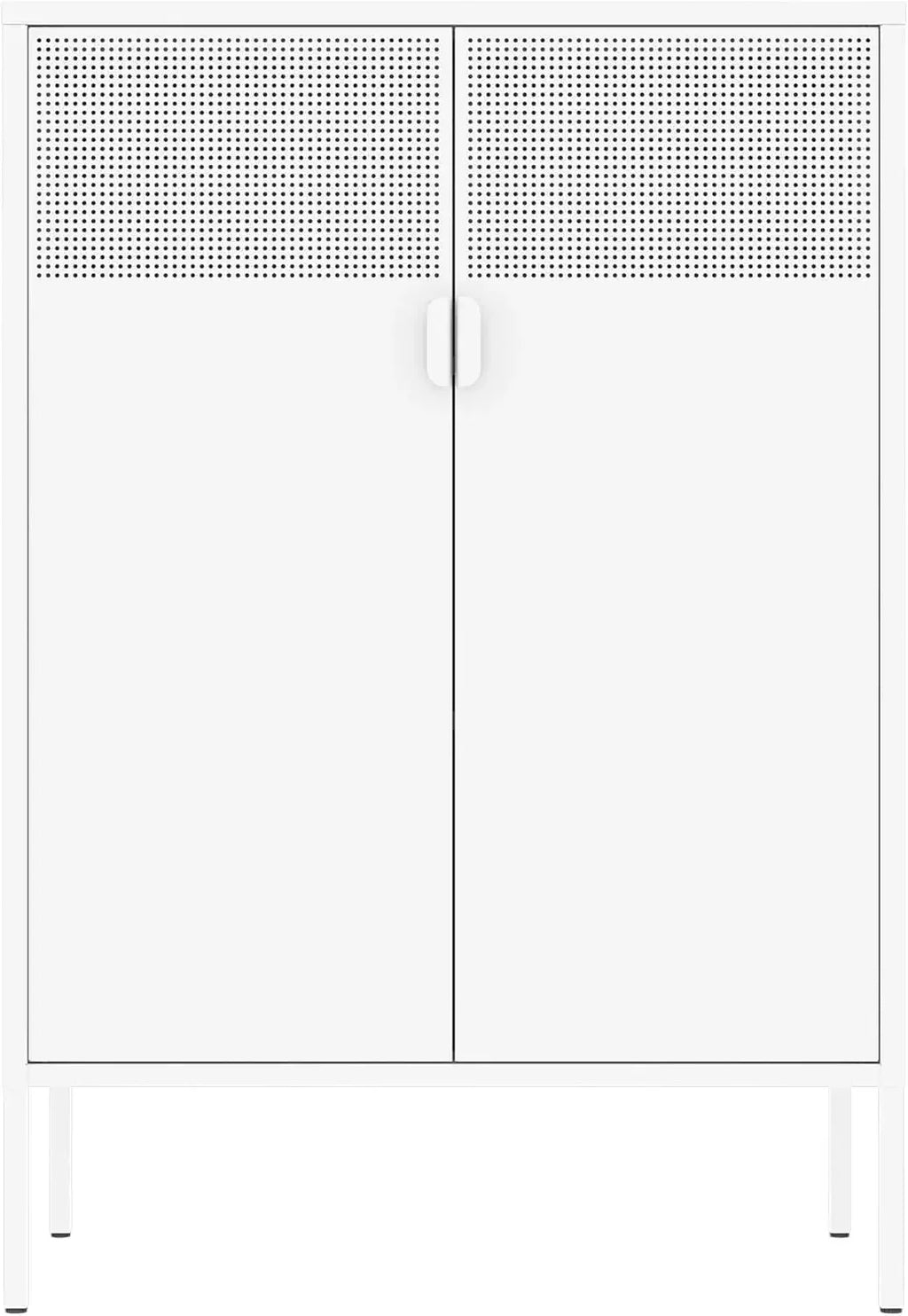 Metal storage cabinet