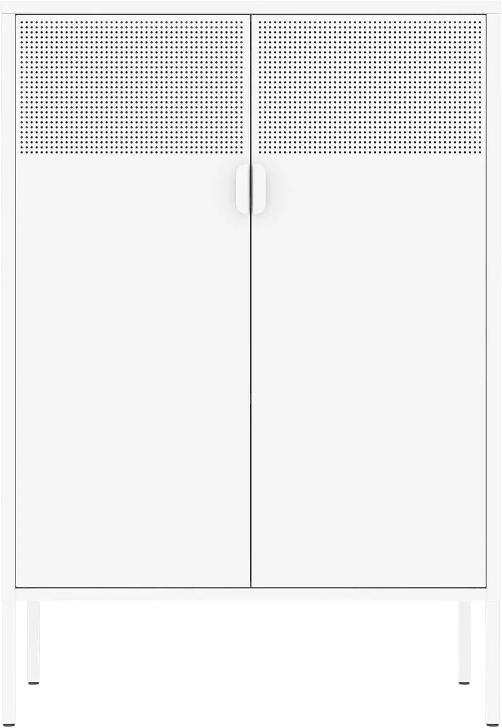 Metal storage cabinet