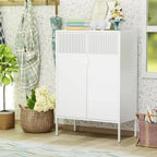 Metal storage cabinet