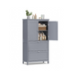 VASAGLE Freestanding Bathroom Cabinet: 2 Drawers, 2 Doors, Adjustable Shelf, White