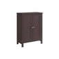 VASAGLE Double Door Bathroom Floor Cabinet, Adjustable Shelf, Versatile Storage Solution