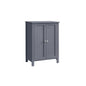 VASAGLE Double Door Bathroom Floor Cabinet, Adjustable Shelf, Versatile Storage Solution