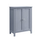 VASAGLE Double Door Bathroom Floor Cabinet, Adjustable Shelf, Versatile Storage Solution