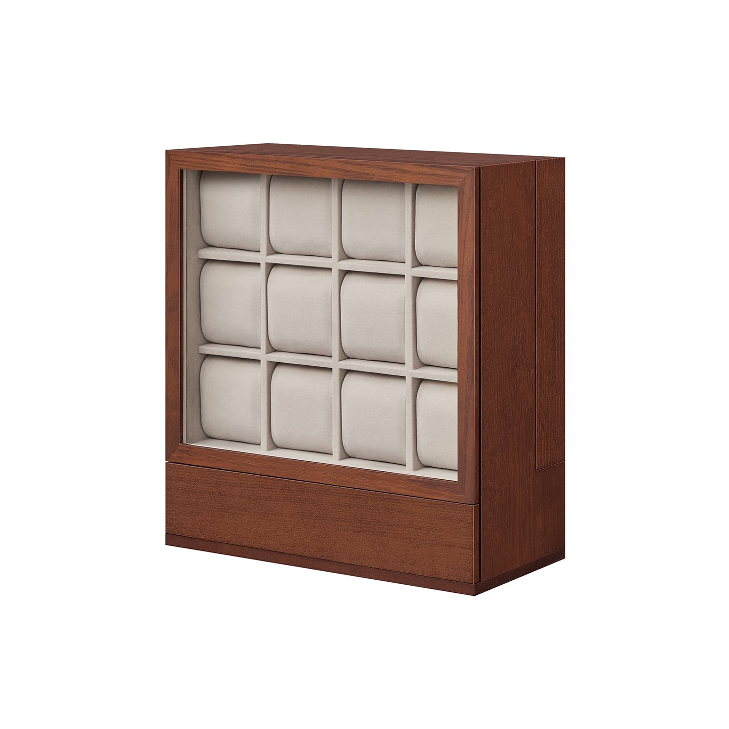 FURNMICS 12-Slot Wooden Watch Box