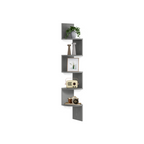 FURNMICS 5-Tier Wall-Mounted Corner Shelf