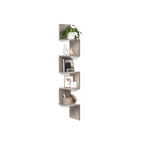 FURNMICS 5-Tier Wall-Mounted Corner Shelf