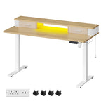 FURNMICS Electric Standing Desk with Drawers