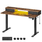 FURNMICS Electric Standing Desk with Drawers