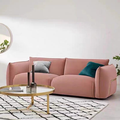 Italian Minimalist Modern Sofa Small Living Room Sherpa Couch