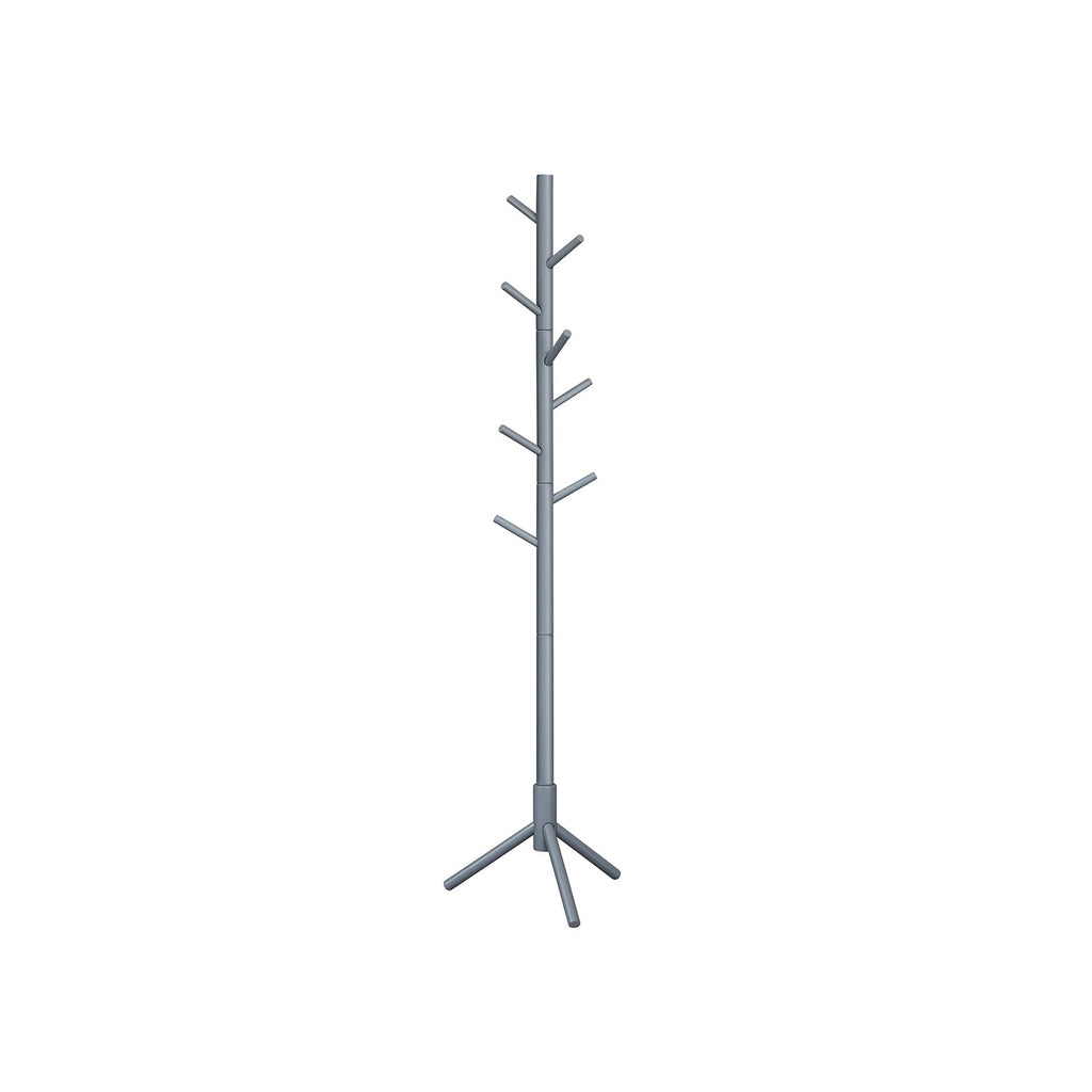 FURNMICS Solid Wood Coat Rack with Wide Base
