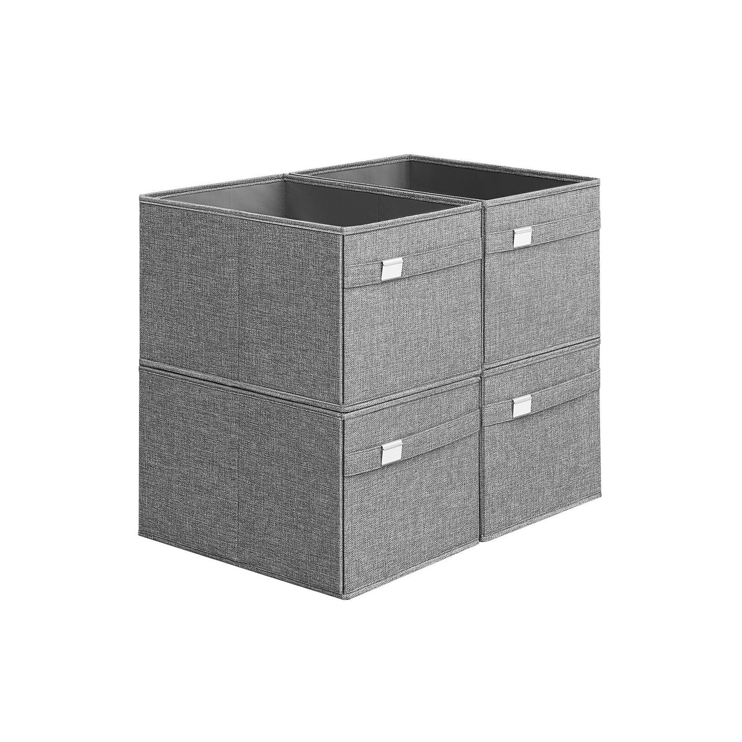 FURNMICS Set of 2 Storage Baskets with Double Handles