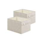 FURNMICS Set of 2 Storage Baskets with Double Handles