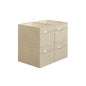 FURNMICS Set of 2 Storage Baskets with Double Handles