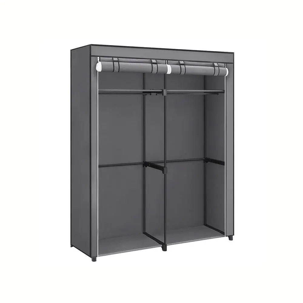 FURNMIC Closet Wardrobe with Non-Woven Fabric Cover