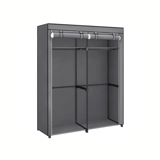 FURNMIC Closet Wardrobe with Non-Woven Fabric Cover