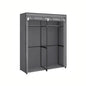 FURNMIC Closet Wardrobe with Non-Woven Fabric Cover