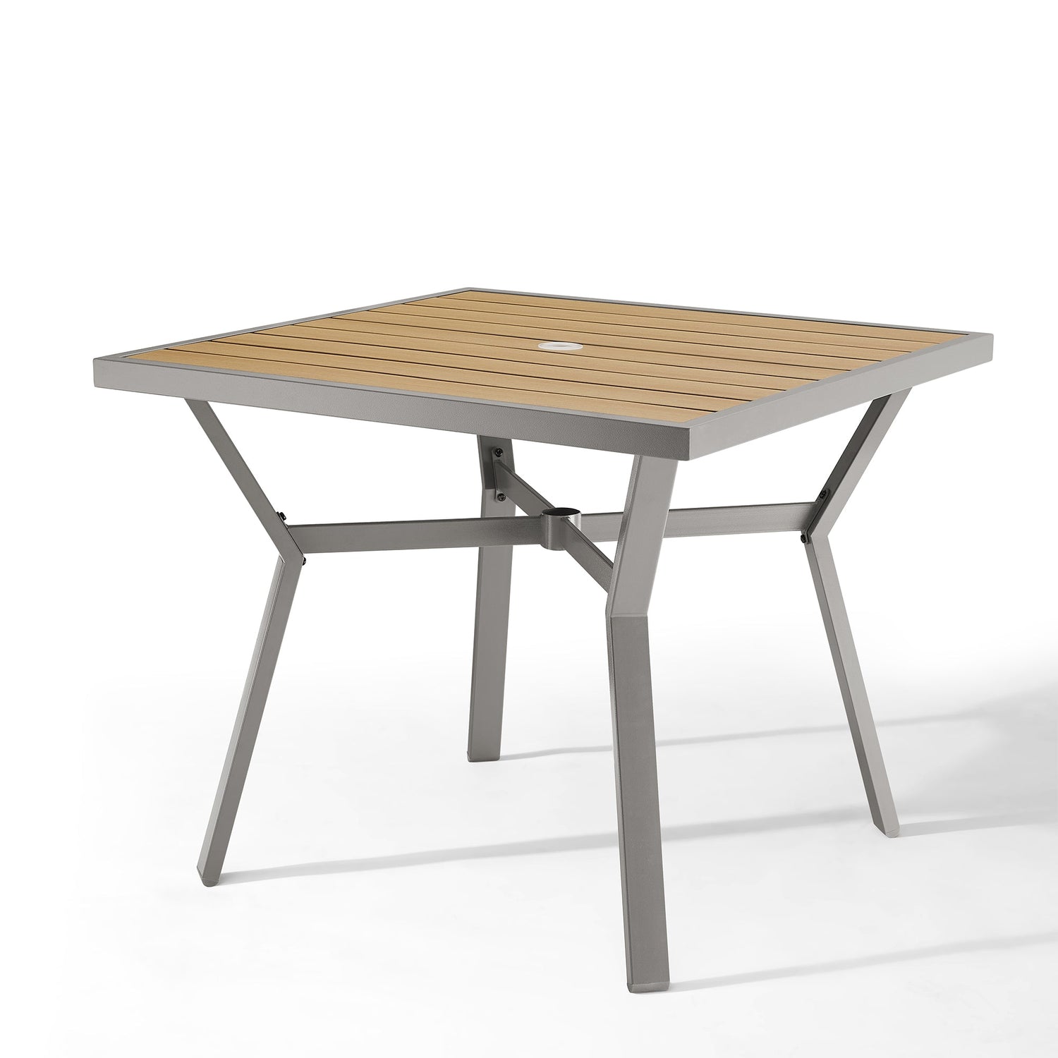 Sencillo Collection Outdoor Patio Dining Table - Modern, Durable, Easy-Clean Design