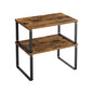 Expandable Stackable Kitchen Countertop Shelves, Metal Bamboo Cabinet Organizer Set