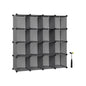 SONGMICS Modular Cube Storage Organizer Shelf Unit - Versatile Home Bookcase