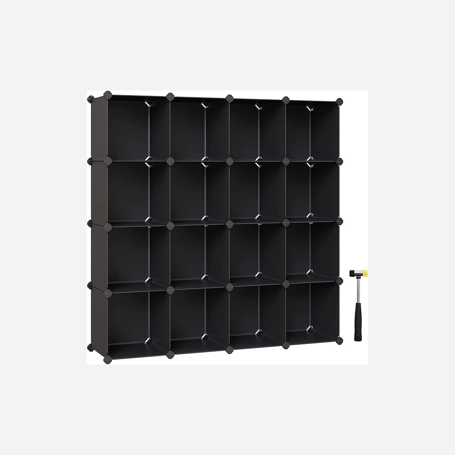 SONGMICS Modular Cube Storage Organizer Shelf Unit - Versatile Home Bookcase