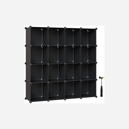 SONGMICS Modular Cube Storage Organizer Shelf Unit - Versatile Home Bookcase