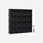 SONGMICS Modular Cube Storage Organizer - Versatile Stackable Plastic Shelf Unit